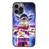 Adequado para iPhone 17 Desenho Animado Anime Dragon Ball Goku Saiyajin Vegeta Capa de Celular Masculina Pintada Fosca Moderna