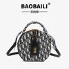 Nueva Bolsa Redonda para Pastel Serie Difc, Bolso de Hombro de Gran Capacidad, Bolso de Mano Redondo Pequeño, Bolso Cruzado para Mujer, Venta al por Mayor y Dropshipping