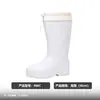 Botas de lluvia Lutai EVA personalizadas de fábrica, zapatos de lluvia de caña alta, zapatos de seguridad para fábrica de alimentos, zapatos de trabajo de cocina, impermeables y ligeros