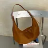 Bolso casual retro de moda transfronterizo para mujer 2026 nuevo bolso tipo empanada de gran capacidad bolso simple casual para el hombro y la axila