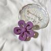 Horquillas de pelo con forma de flor de gelatina, pinzas medianas con forma de tiburón dulce de Dongdaemun, elegantes y elegantes, venta al por mayor