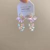 Coloridos Pendientes de Verano Hermosos Fuegos Artificiales Niñas Dopamina Personalizados Interesantes Largos con Cuentas Pendientes de Clip