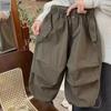 Verano 2024 Nuevo Pantalón Antimosquitos Speed para Niños, Delgado de Seda Helada, Pantalón Seco, Pantalón de Trabajo Guapo para Niños Grandes