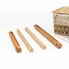 Varillas Redondas de Madera de Haya Perforadas, Palos Redondos de Madera Maciza, Postes de Madera Mecanizados por CNC, Artesanías Pulidas y Acabadas, Stock Listo de Fábrica