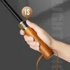 Paraguas para Hombre de Negocios de 8 Varillas con Mango Largo Recto y Mango de Madera, Doble Resistente al Viento, Paraguas de Golf de Regalo con LOGO