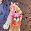 Chaveiro Criativo Kuromi Untado Carro Desenho Animado Sanrio Pingente de Bolsa Chaveiro de Carro Pequeno Presente