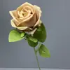 Flores Artificiales de Rosa Transfronterizas para Arreglos de Boda, Bolas de Flores, Arcos Decorativos, Arreglos Florales para Columnas, Flores de Tallo Único