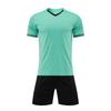 Uniforme de fútbol de manga corta transfronterizo de entrenamiento de competición infantil al por mayor de velocidad, ropa de pelota para hombres, ropa deportiva para adultos