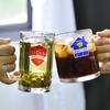 Copo de Vidro Temperado com Anti-queda de Granizo Resistente ao Calor Copo de Chá Doméstico de Grande Capacidade Copo para Suco Cerveja Copo para Leite Água