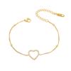 Pulsera Kaga Europea y Americana Transfronteriza Acero de Titanio Estilo Femenino Por Todo el Cielo Nacido de las Estrellas Diseño de Nicho Filas y Perforaciones Pulsera de Moda Pulsera