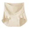 Nuevas Braguitas de Hielo de Seda para Mujer con Control de Abdomen de Micro-Presión de Cintura Alta 10A Algodón Puro Antibacteriano Entrepierna Extendida Transpirables Cómodas Tanga