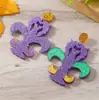 Nuevos pendientes acrílicos de tres colores exagerados para carnaval, color langostino, tendencia, combinan con todo, 2024, transfronterizos Europa y Estados Unidos