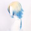[Lingqi] Peluca Cos de Blue Prison Michelle Caesar con Parte Superior de Lana y Degradado de Color Mezclado