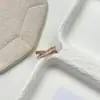 Anillo de esmalte rosa y blanco con forma de cruz estilo niña dulce, con circonita microincrustada, anillo abierto de alta gama, joyería versátil y favorecedora
