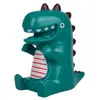 Decoração de bolo dinossauro pequena árvore arco-íris plug-in Celebridade da Internet crianças Menino Tiranossauro Jurássico aniversário vestido