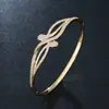 Disparo en la calle moda europea y americana pulsera de cobre con circonita incrustada cruz deseo transfronterizo nuevo más vendido pulsera de cobre para mujer