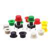 Adaptador de tecla para interruptor táctil A101 de 3.2 de diámetro directo de fábrica, interruptor táctil de parche enchufable 6*6