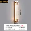 Lámpara de Pared de Cristal de Acero Inoxidable Lámpara de Mesita de Noche para Dormitorio Color Cromo Plateado Atenuación de Tres Colores Incluye Fuente de Luz GLED - Estilo V Bauhaus Hierro