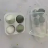 Huevo de Belleza Celebridad de Internet No Absorbe Polvo Esponja para Polvos de Maquillaje Esponja Suave Súper Esponja de Cojín de Aire Almacenamiento Huevo de Maquillaje Húmedo y Seco