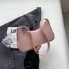 2025 Nuevo Verano Bolso de Axila Diseño Nicho Bolso Trendy Bolso de Mano con Textura para Mujer Bolso de Hombro Bolso Media Luna Mujer
