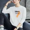 Fabricante Directo Sudadera para Hombre Primavera y Otoño Tops Base de Gama Alta Sudadera de Manga Larga para Hombre Nueva Cuello Redondo Casual y Versátil