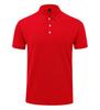 Camiseta de manga corta de algodón de imitación fino de verano 65, camisa tipo polo con solapa, camiseta publicitaria para parejas de hombres y mujeres, ropa de grupo con logotipo impreso.