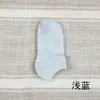 Calcetines invisibles de colores para primavera y verano producidos por nosotros mismos, calcetines de algodón de colores cortos y transpirables para niños, calcetines tipo piel, fabricantes al por mayor