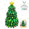 Mecrla Montagem de Árvore de Natal DIY Decoração de Fundo para Festa de Aniversário de Natal Kit de Balões de Folha de Alumínio
