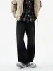 Ropa de Hombre Fengshe / Otoño-Invierno 2026 Cleanfit Rectos Sueltos Sin Estirar Pierna Ancha Jeans Pantalones Largos para Hombre