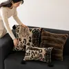 Funda de Almohada con Patrón de Tigre de Lujo Oriental, Cojín de Sofá Jacquard de Alta Gama, Decoración para Sala de Estar y Dormitorio, Almohada Suave Decorativa para Sala de Estar