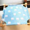 Cama de Madeira Maciça Estilo Britânico Canil para Gatos para Todas as Estações Removível e Lavável Cama Canil para Bulldog Francês Suprimentos para Cachorros Cama para Pet