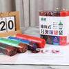 Bolsas de Basura Gruesas con Cordón y Asas de Colores, Varios Estilos Disponibles, Bolsas Transparentes Duraderas a Prueba de Humedad para Uso Doméstico
