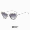 Gafas de Sol Y2K Estilo Ojo de Gato con Pedrería Personalizadas, Estilo Europeo y Americano 2023, Gafas de Sol de Moda, Gafas de Sol Estilo Chanel para Mujer