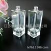 Botella de perfume de alta gama Medio Oriente 100 ml botella de perfume de vidrio transparente 75 ml bayoneta cuadrada fondo grueso botella de vidrio para perfume