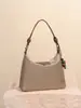 Bolsa Longchamp Estilo Preguiçoso Hobo, Versátil para o Dia a Dia, Bolsa Tote de Nylon de Grande Capacidade, Impermeável e Resistente ao Desgaste, Bolsa Feminina de Ombro Único ou Transversal
