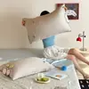 Juego de Colcha de Verano Estilo Ins de los Años 60 en Tencel Estampado y Bordado, Cuatro Piezas, Nuevo Producto de Verano con Sensación de Alta Gama, Colcha Refrescante de Verano, Ropa de Cama de Algodón Tencel