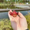 Tetera de Cristal para Ganar Dinero, Regalo de la Suerte, Adorno de Tetera de Cristal de Mahjong, Colorido de Año Nuevo