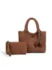 Bolso de Mano para Mujer Casual y Versátil Hecho de Tela de Terciopelo Texturizado, Bolso de Hombro Versátil para el Día a Día, Bolso Cruzado para Mujer Tejido a Mano
