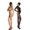 Medias de una pieza aceitosas de cinco dedos Sexy Transparentes Ultradelgadas Sedosas Cinturón Reflectante Set Jj Mono Sexy Ajustado para Hombres y Mujeres