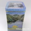 Lata de té de 300 g, té verde, lata cuadrada, lata de té de exportación, lata de caramelos
