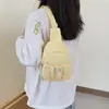 Bolsa de Pecho Lisa Sencilla para Niños y Niñas, Bolso Cruzado Ligero Deportivo Casual para Niños, Nuevo Modelo 2026 Monedero Infantil de Moda