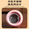 Tarro de Moxibustión Flor de Durazno Facial Cerámico Portátil Multifuncional para el Hogar Tarro Dragón de Fuego Arena Púrpura Raspado Instrumento Pequeño de Moxibustión Instrumento de Fumigación