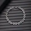 Pulseras de Hip-Hop Transfronterizas Europeas y Americanas para Hombre, Pulseras de Acero Inoxidable de Alta Gama Personalizadas de Moda al por Mayor