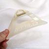 Pinza para el cabello de triángulo grande y simple de Corea del Sur, pinza para el cabello con temperamento para la parte posterior de la cabeza, pinza para el cabello con tiburón de color Morandi, accesorios para el cabello