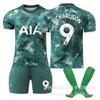 2425 Tottenham Hotspur Uniforme de futebol para dois jogadores nº. Camisa 7 Sun Xingu 9 Richarlison 17 Romero 10 Madison