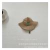 Nuevo y elegante sombrero de pescador estilo japonés estilo Harajuku, de color liso, con ala ancha y parte superior plana, de secado rápido, para bebé, para el sol y lavabo.