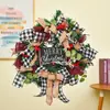 Decorações de Natal com Musgo Guirlanda de Natal Rattan de Natal Adereços de Layout de Local Decorações de Guirlanda Penduricalhos de Porta