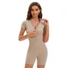 Traje de Yoga de una Pieza para Dropshipping Transfronterizo sin Líneas Incómodas para Entrenamiento al Aire Libre, Fitness, Running, Body Deportivo de Secado Rápido