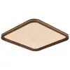 Lámpara de techo nueva estilo chino de 6 años, estética estilo Song, luz principal para sala de estar, madera de nogal negro, comedor, dormitorio, lámpara de sala de estar, otros
