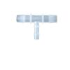 Conector de mangueira de três vias em forma de T de diâmetro variável 12-8-12 Bocal de água de plástico Conexões de pagode Conexão flexível Conexão rápida Resistência a altas temperaturas